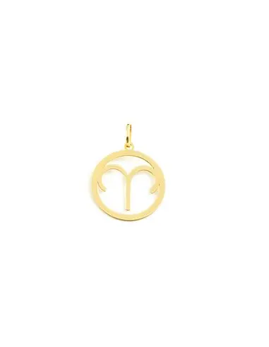 Horoscope Aries Gold Pendant (9kts)