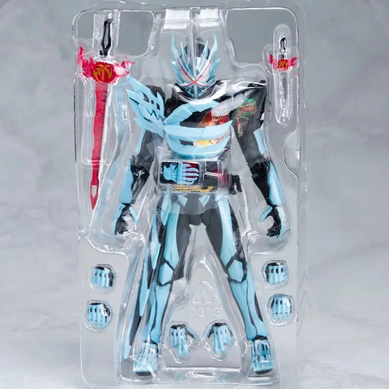 Originele Echte Bandai Anime Kamen Rider Sabel Primitieve Dragon Shf Model Speelgoed Actie Figuur Geschenken Verzamelbare Ornamenten Kids