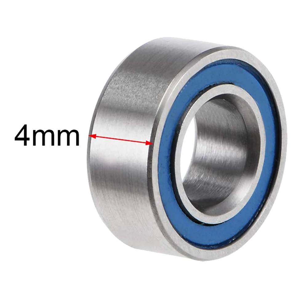 20PCS MR105-2RS 5X10X4mm Ball Bearing Steel Double-Shielded Miniature Ball BearingsBlue