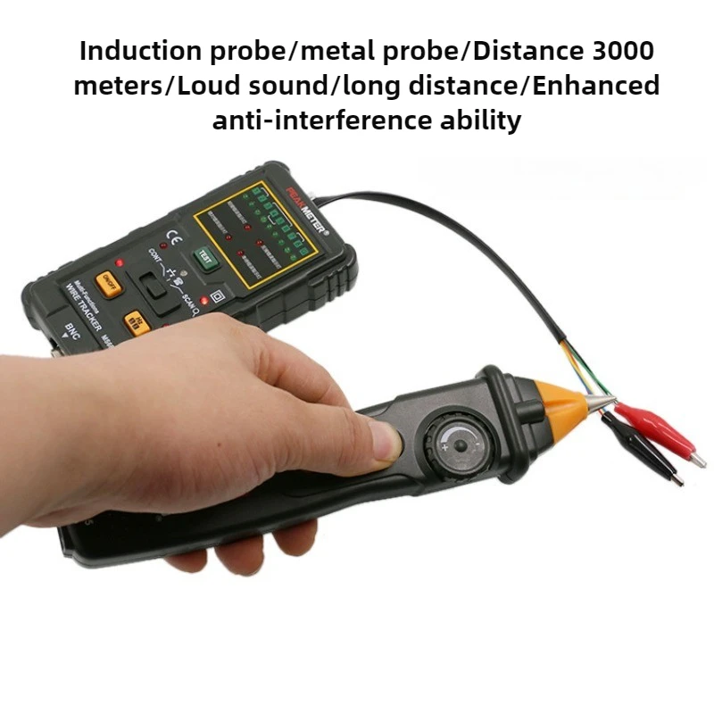 Testeur de câble réseau professionnel RJ45 RJ11, outil de réseau, détecteur de câble réseau de fil téléphonique, dispositif de test multifonctionnel