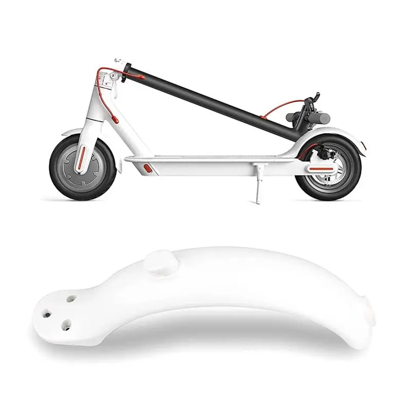 NEW HOT In Stock-Electric Scooter Mudguard Rear Taillight Tire Splash Fender Back Wing Bracket Cable For M365 Sco Kit For Scotte