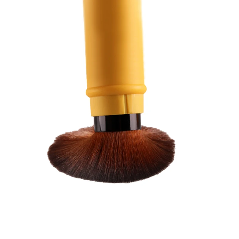 Mini Retractable Foundation Brush Makeup Powder Blush Beauty Brushes Travel Loose Powder Cosmetic Brush