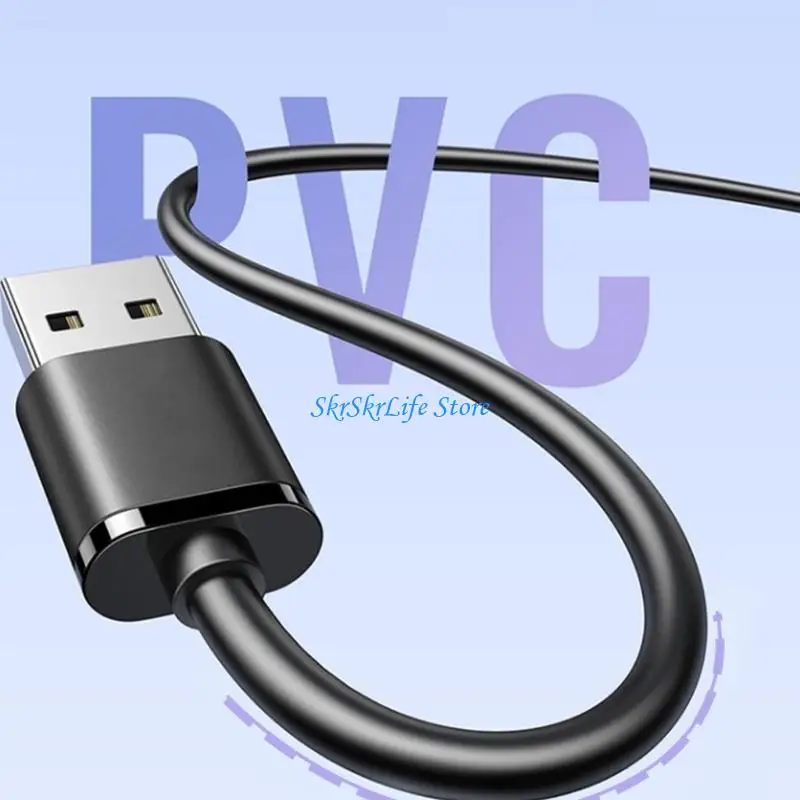 

E65E MultiDevice USB2.0 Splitter USB Hub With 5V2A Type c Power Interfaces Intelligent Load Balancing Fast Performances