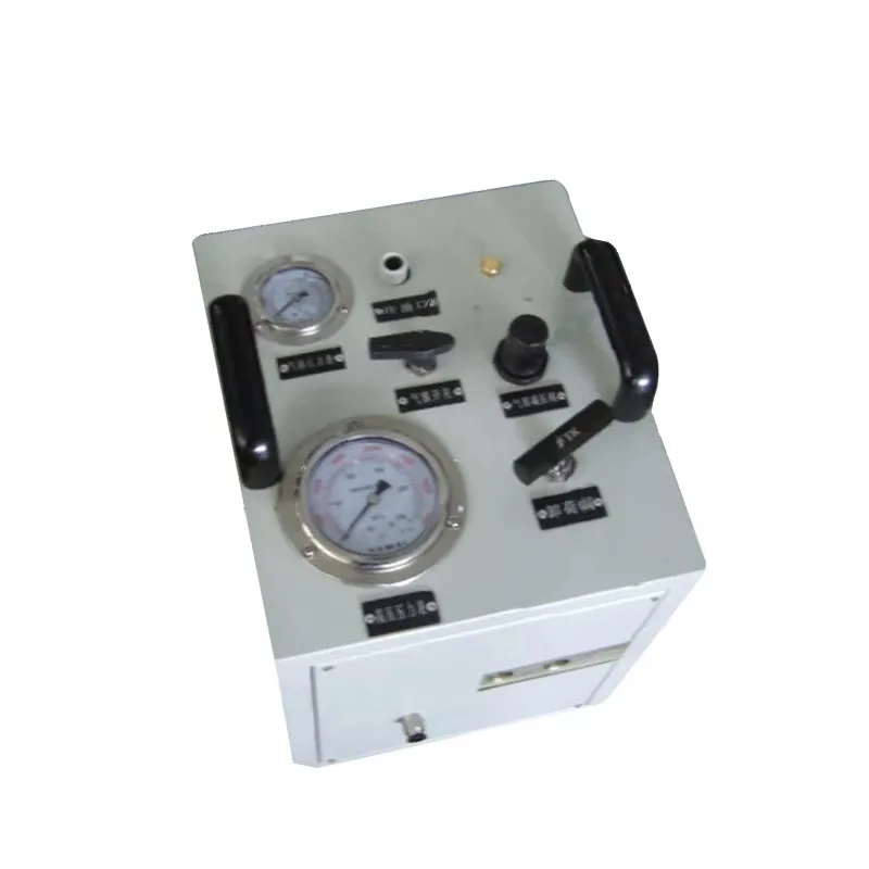 USAH130 800-1000 Bar Pneumatic Driven Oil Pressure test Pump Unit