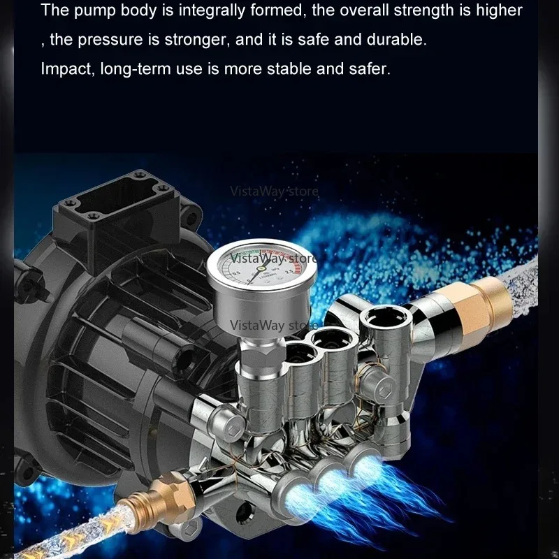 Hot Sale X700 Car Washing Machine 2400W Ultra-high Pressure 220v Brush Water Grab Gun Small Automatic Cleaning Portable Water Pu