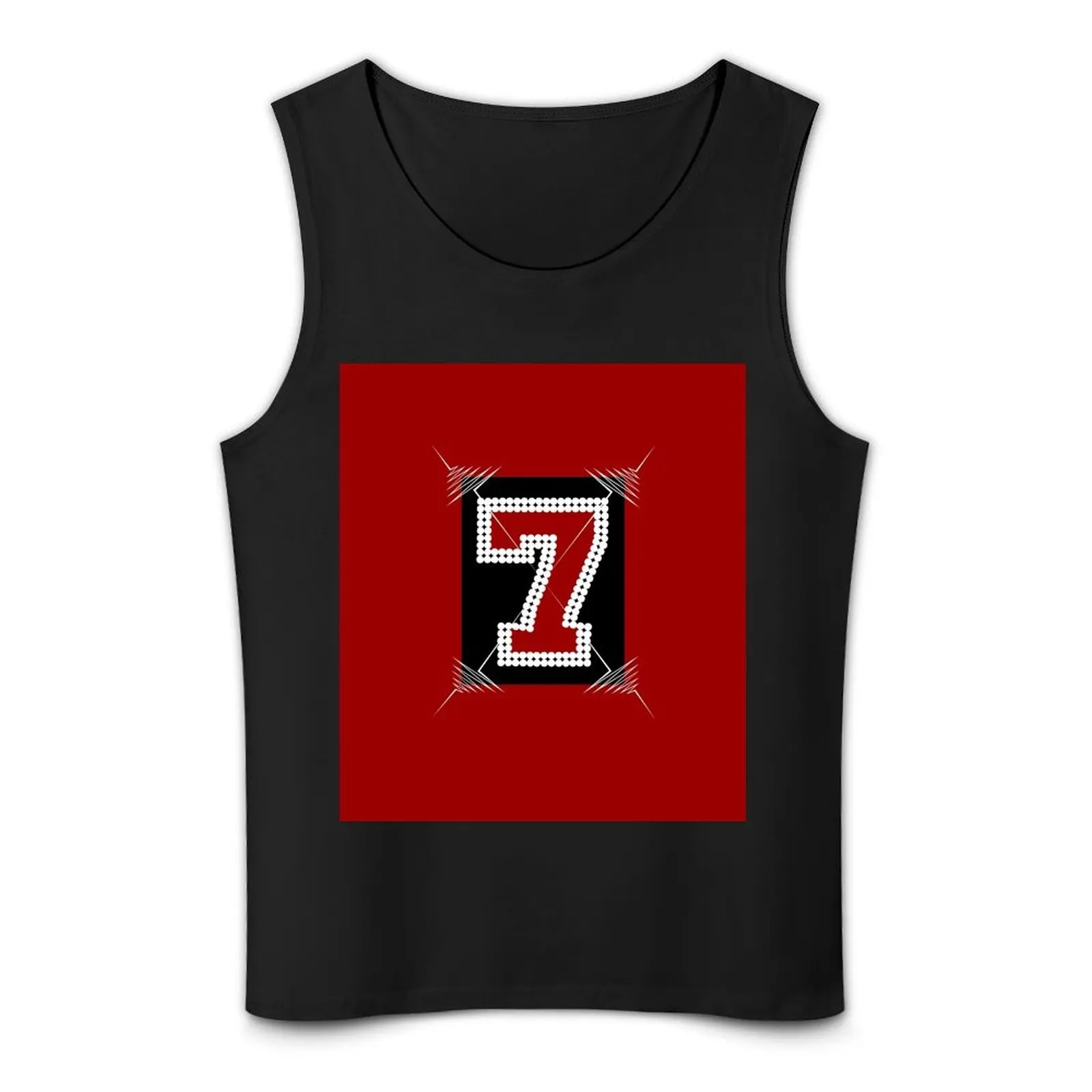 تي شيرت The Edge 7 Slane Castle Tank Top تي شيرت للياقة البدنية للرجال #4
