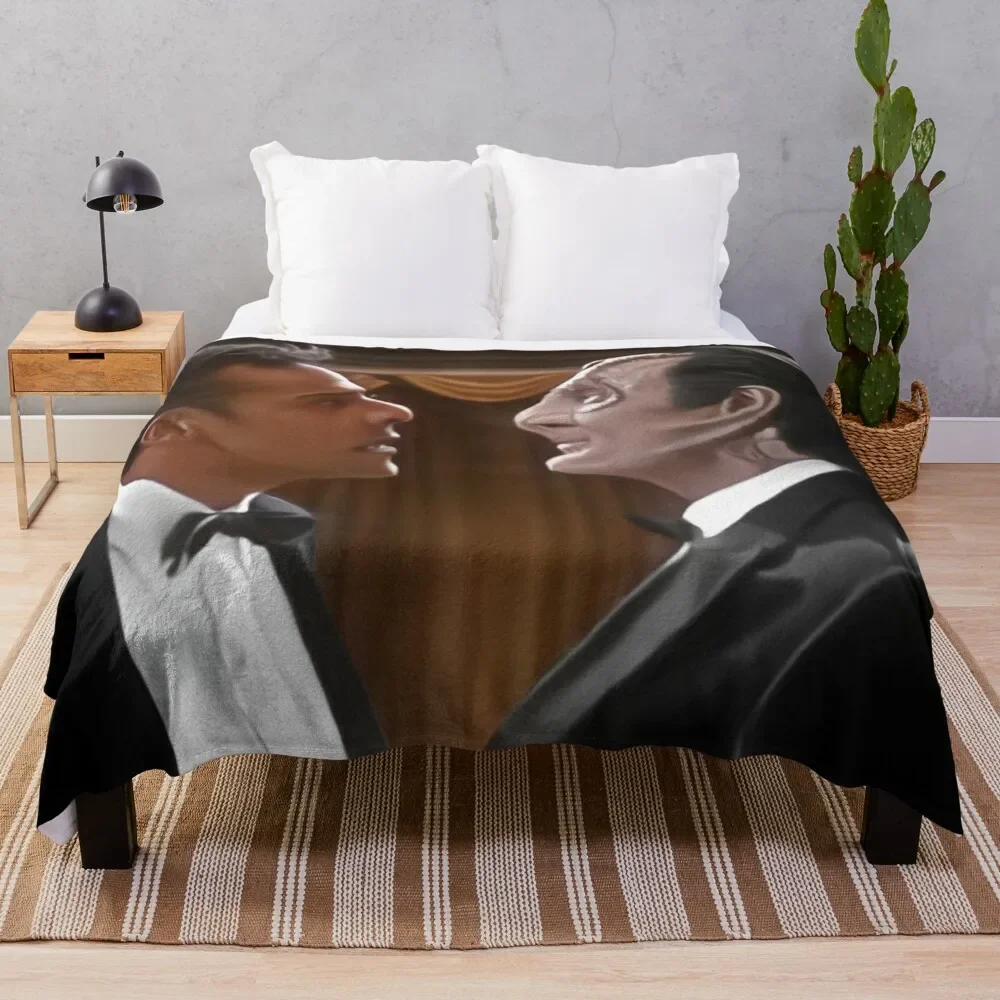

Tuxedo Garashir Throw Blanket Thermal Luxury St Personalized Gift Blankets Sofa Soft Big Blankets