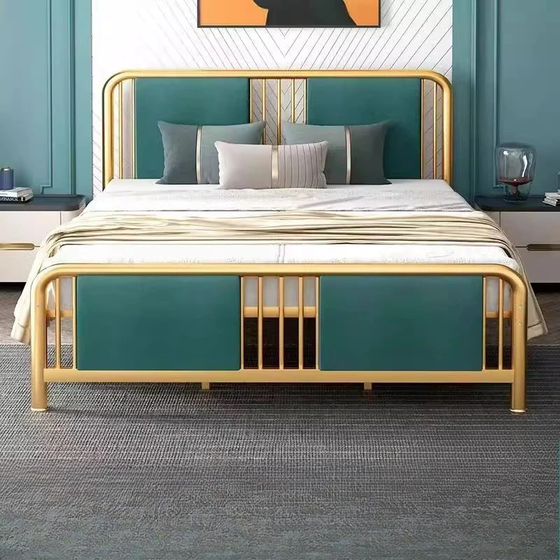 180x200cm Apartment Homestay School Single Iron Bed queen beds on offer double beds cheap full size queen bed headboards modern