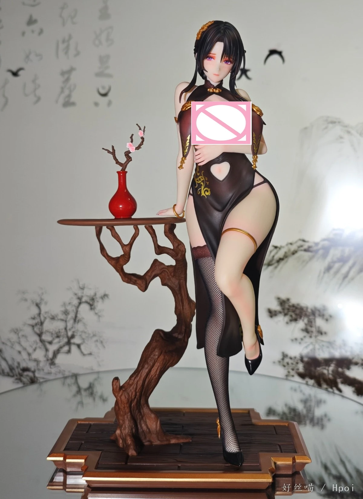 

【Оригинал】BearPanda Youfenglaiyi настоящие чулки/покупающие глаза/плюшевая шаль/теплый лак Cheongsam 1/6 красивая модель игрушки