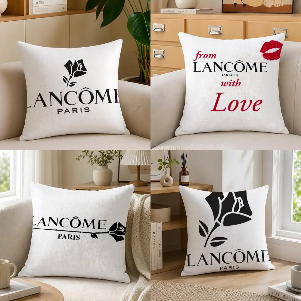 Funda de cojín de la marca L-LANCOME, funda de almohada, funda de cojín decorativa para sofá, hogar, cama, exterior