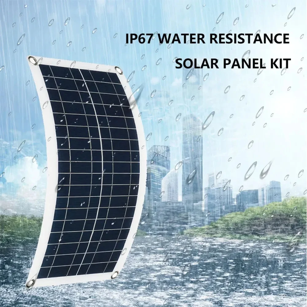 12V/220V Solar Panel System Solars Panels 4000W Solar Inverter Kit Battery Chargers Controller Complete Power Generation