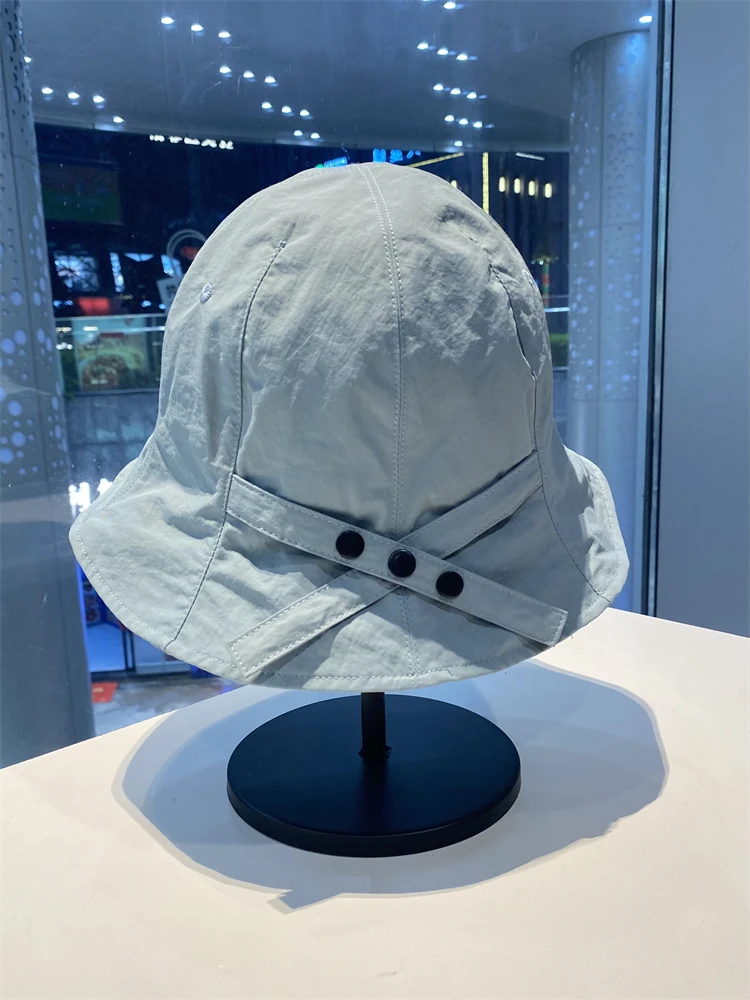 Sun Protection Casual Lightweight Quick Dry Outdoor Hat for Women Summer New Style Face Slimming Bucket Hat Breathable Cap