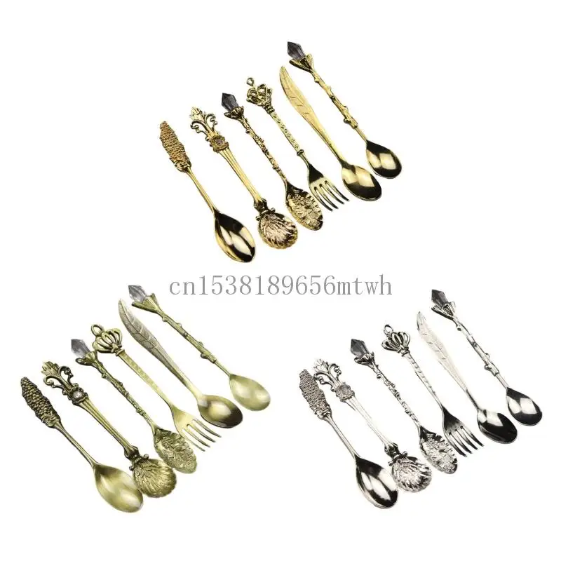 

6 частей антикварные лопатки Crystal цинк сплав Сплав ВИНТАЖИ ДЕСЕРСИЯ ДЕСЕРСКИЕ КОВЕРИИ