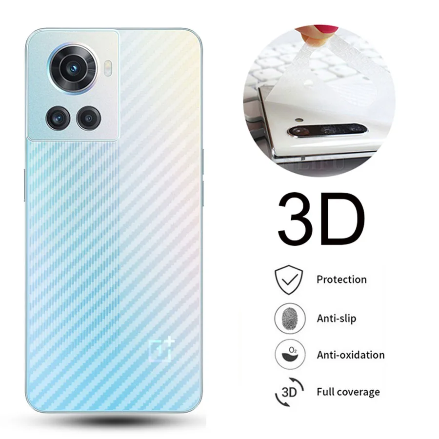 Back Carbon Fiber Film for Oneplus 11 Ace  9 10 Pro 9R screen protector back film for one plus Nord 7 8 10 pro n10 n20 Not Glass