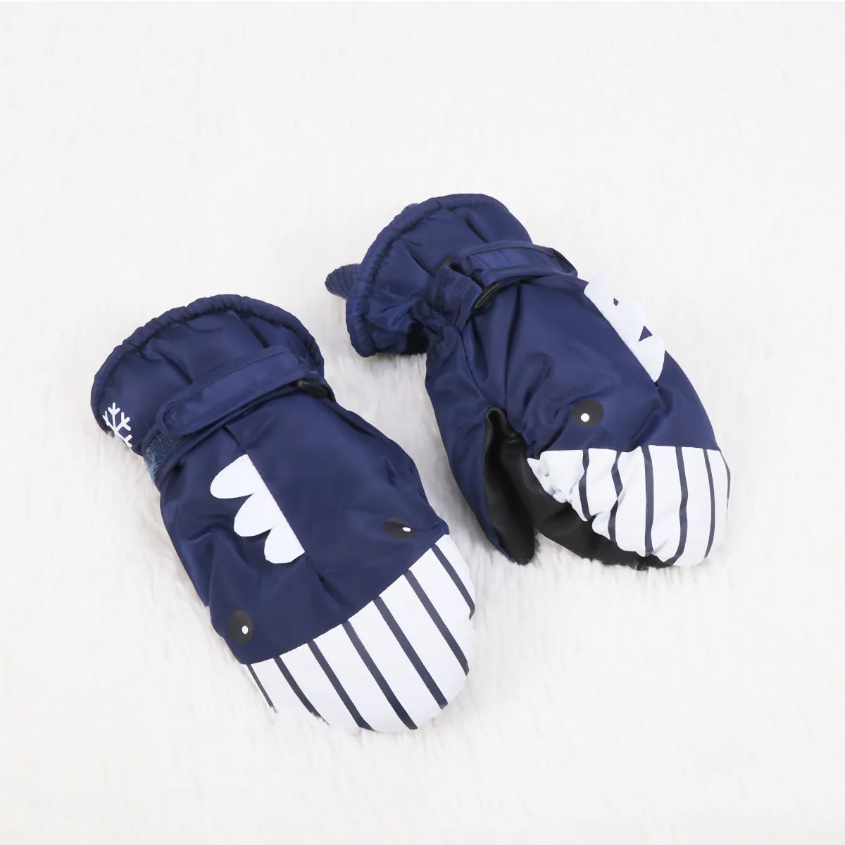 

1 пара детских лыжных перчаток, зимние водонепроницаемые ветрозащитные теплые детские перчатки для занятий спортом на открытом воздухе, альпинизма, бега