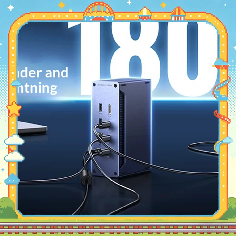 UGREEN CM800 Expansion Dock Laptop Docking Stations 4K 60Hz High‑Definition Screen Casting 10Gbps High‑Speed Transmission