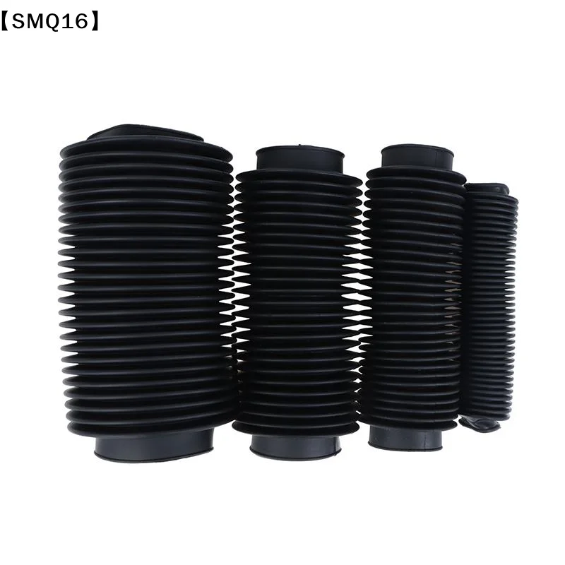 Rubber Corrugated Sleeve Flexible Moulded Bellows Rubber Nitrile Oil Resistant Dust Cover Tubes And Hose【SMQ】