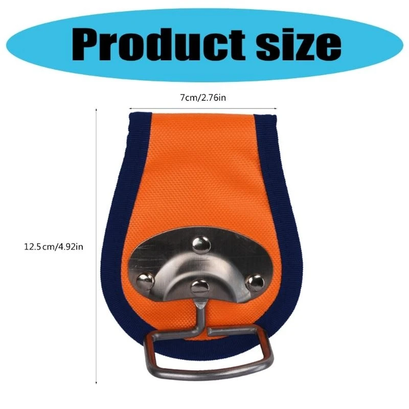 K1AE Hammer Holder Tool Organizers Woodworking Tool Portable Heavy Duty Hammer Loop for Tool Belt Accessory Tool Hanger Hook