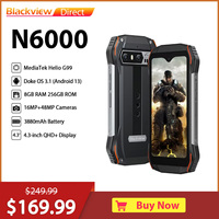 Blackview N6000 Rugged Machine Helio G99 Octa Core, Android 13, 4.3 \