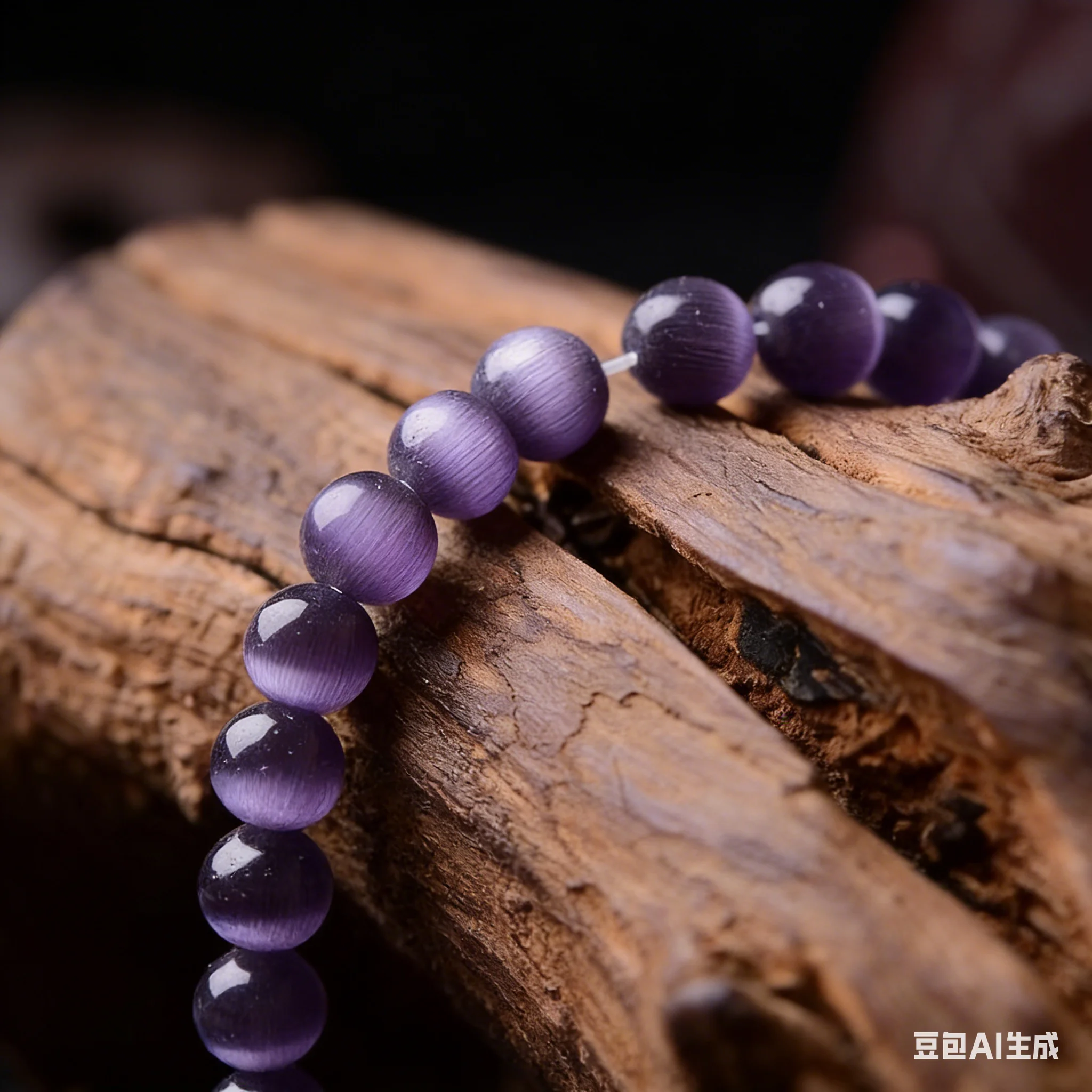 Fashion Cat Eye Beads 6-12mm Round Aqua Semiprecious Gem stone 15\