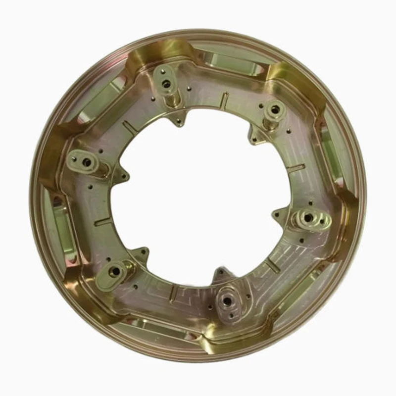 

Custom High Precision CNC Machined Brass Alloy Mechanical Flange Rapid Prototype Machining Service Cnc Parts Machining Services