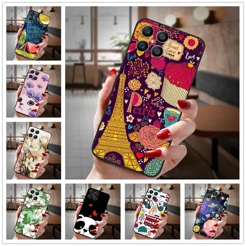 Чехол-накладка из мягкого ТПУ с рельефным 3d-рисунком для Honor X8 2022 дюйма, противоударный чехол для Honor X 8 TFY LX1 LX2 LX3 Чехол-накладка из мягкого ТПУ с рельефным 3d-рисунком для Honor X8 2022 дюйма, противоударный чехол для Honor X 8 TFY LX1 LX2 LX3