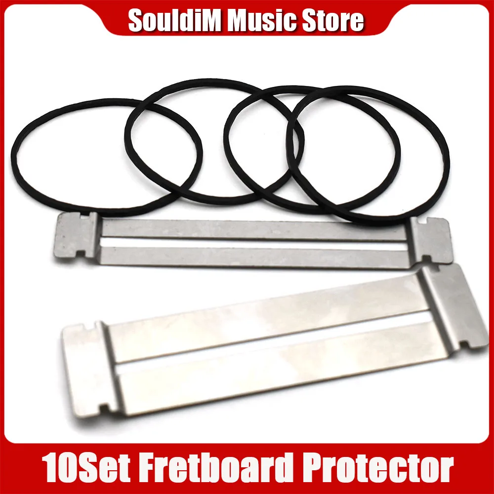 

10set Guitar Bass luthier tools fretboard Bendable Stainless Steel Fretboard Fret Fingerboard Guard Protector guitar accessories