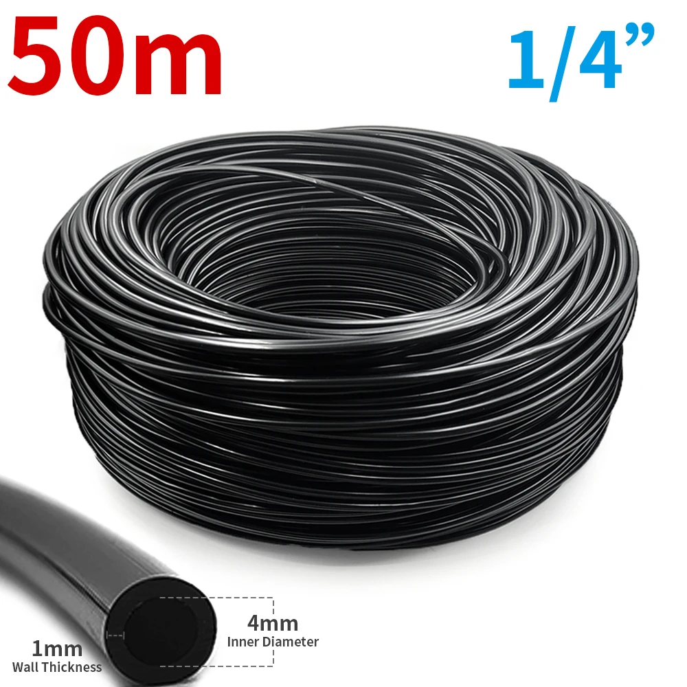 DIY Willekeurige Lengte 10 M/20 M/30 M... Tuinslang 4/7mm Watering Irrigatiesysteem Levert PVC Micro Druppelbuis Verstelbare