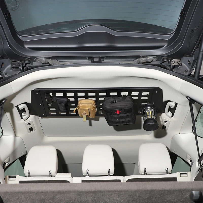 

1piece set For Land Rover Discovery 5 LR5 2017+ Aluminum alloy black car trunk roof bag rack interior modification accessories