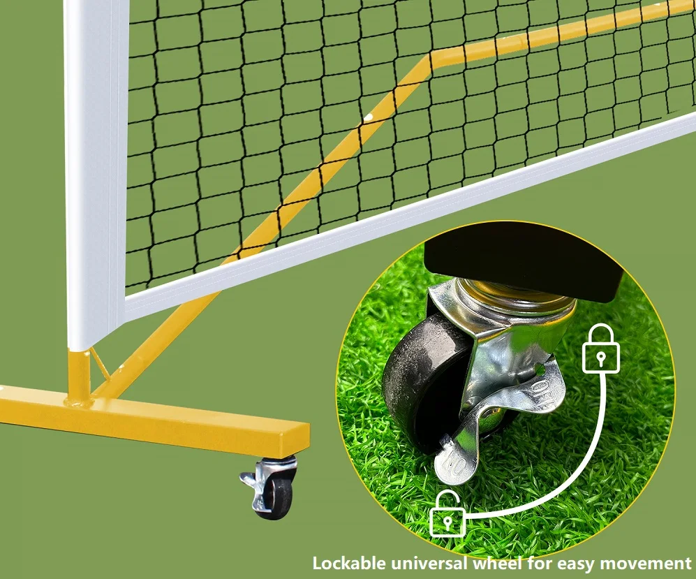 

Китайская портативная спортивная сетка с регулируемой высотой для тенниса, волейбола, футбола, пиклбола, легкое оборудование для настройки