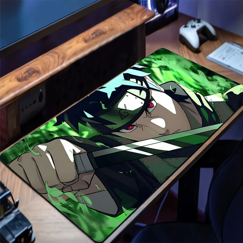 

Mousepad PC Gaming Accessories Computer Cabinet Extended Mat Non-Slip Naruto Shisui Uchiha Mouse Pad Anime Keyboard Pad Desk Mat
