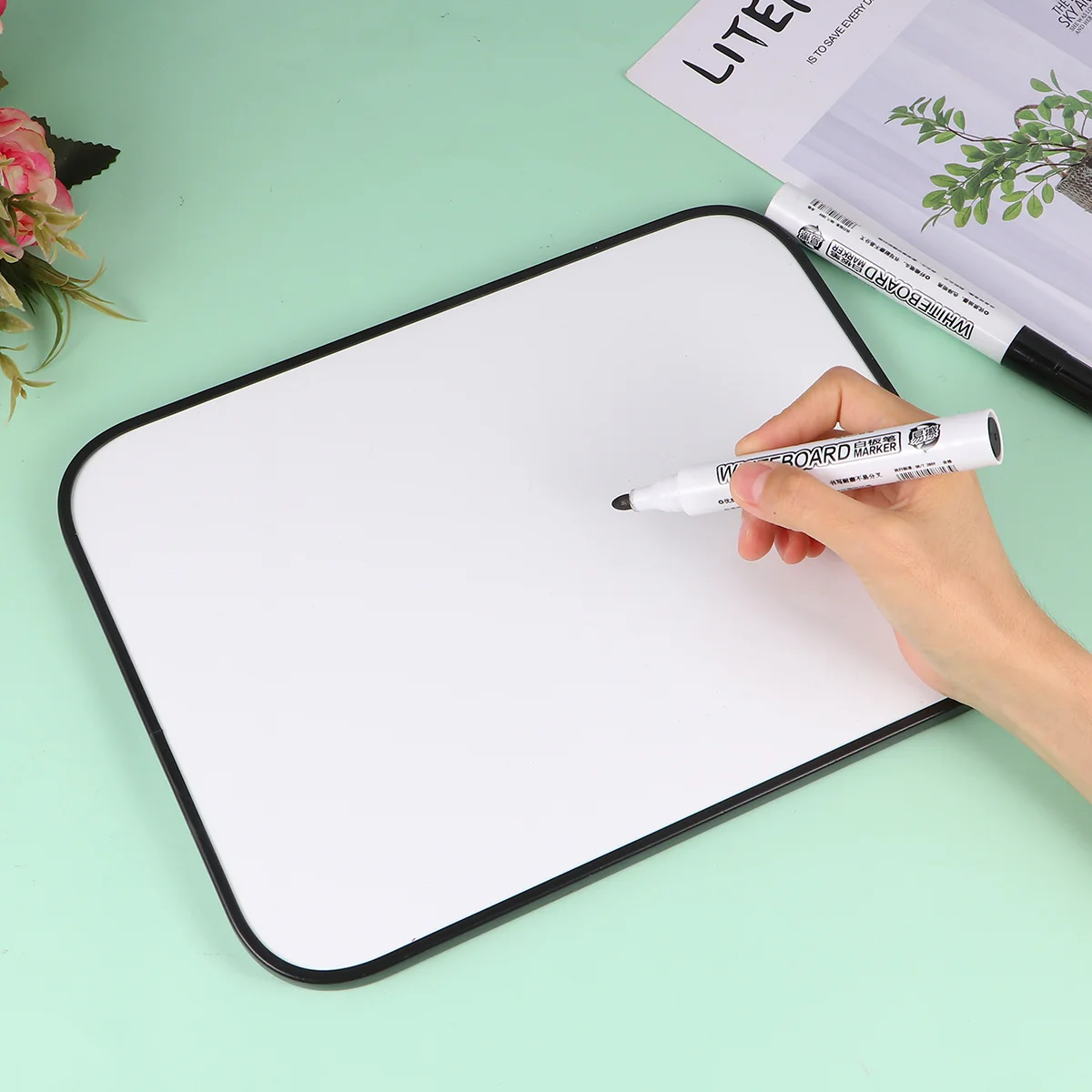 1Pcs Magnetic Whiteboard Plastic Hanging Writing Board Erasable Drawing Message Board Creative Home School Office