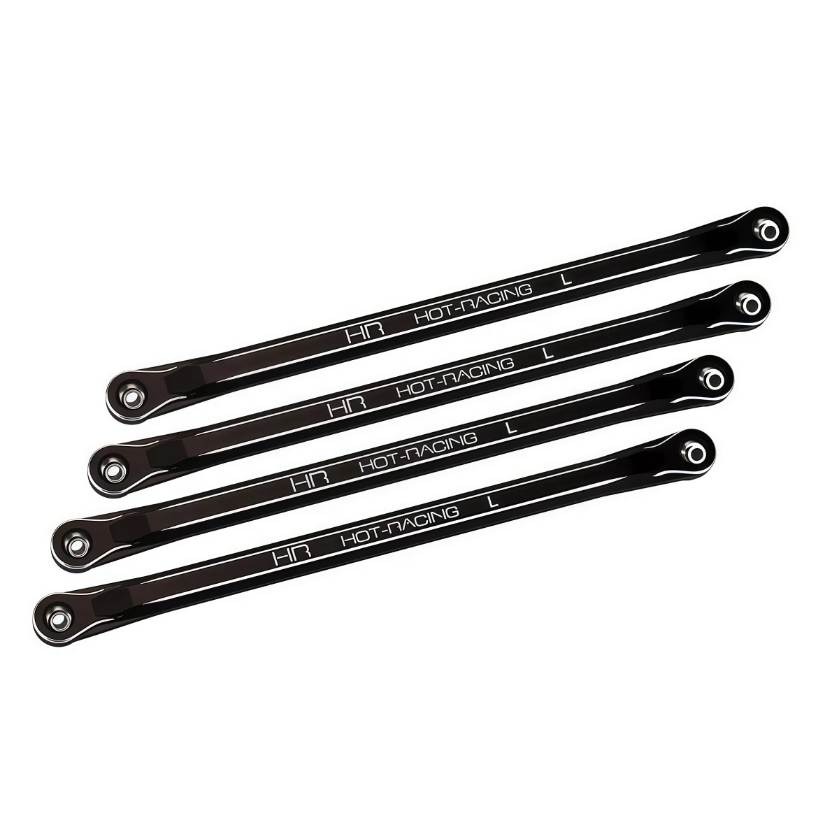 CNC Aluminum Lower Link Bars Set For Losi 1/8 LMT 2.0 Grave Digger LOS04028 Solid Axle Monster Truck