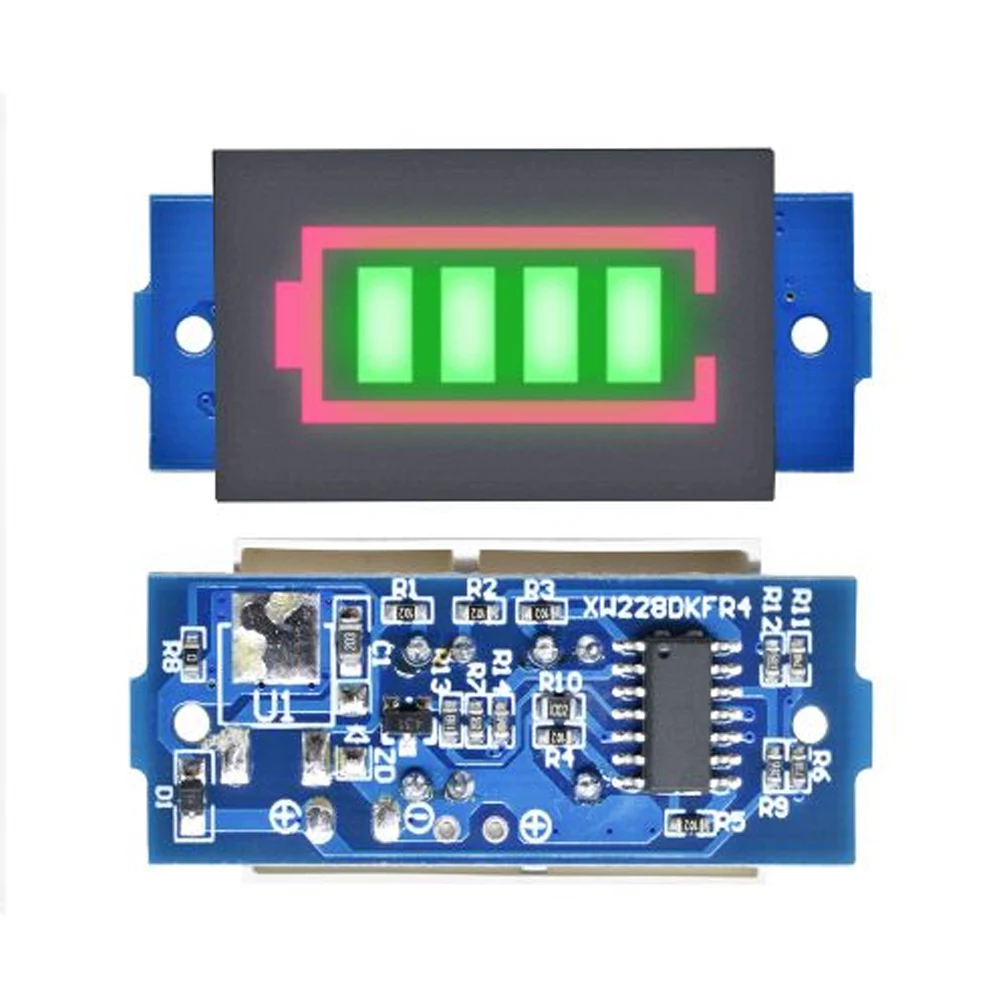 1S 2S 3S 4S 6S Series Lithium Battery Capacity Indicator Module Display Electric Vehicle Battery Power Tester Li-po Li-ion