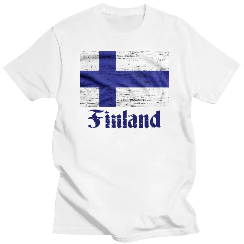 

Финский флаг страны-Suomi, финский флаг, Мужская футболка