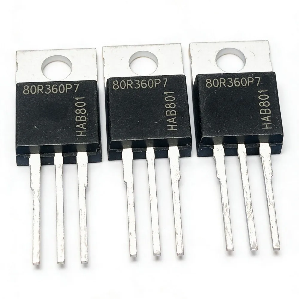 5PCS AOT10N60 FTP07N10ND IPP80R360P7 JCS20N65FH S10H16R SIC2SD120A05 TO-220