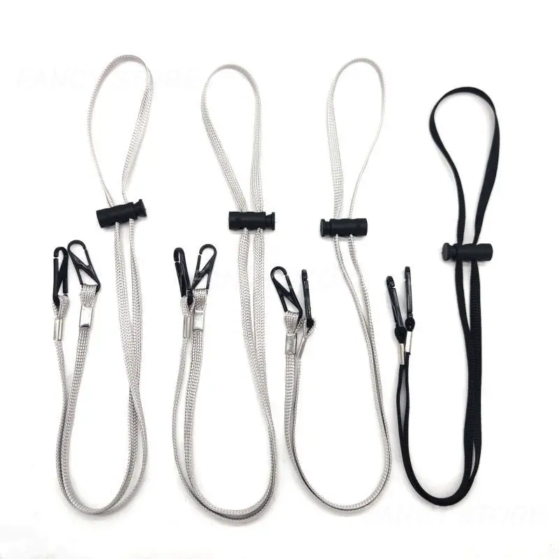 1/3/5PCS Mask Hanging Rope Face Mask Lanyard Mask Holder Adjustable Traceless Ear Hanging Rope Two Hooks