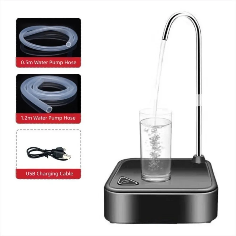 Universal Automatic Water Dispenser Pump USB Charging with Tube Portable Water Dispenser Drinking Low Noise