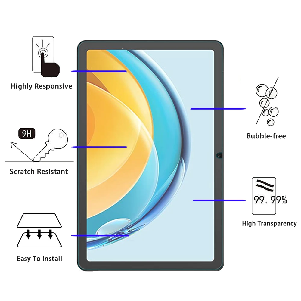 2 Packs Tempered Glass Screen Protector For Huawei MatePad SE 10.4 Inch 2022 Protective Glass Film AGS5-L09 AGS5-W09