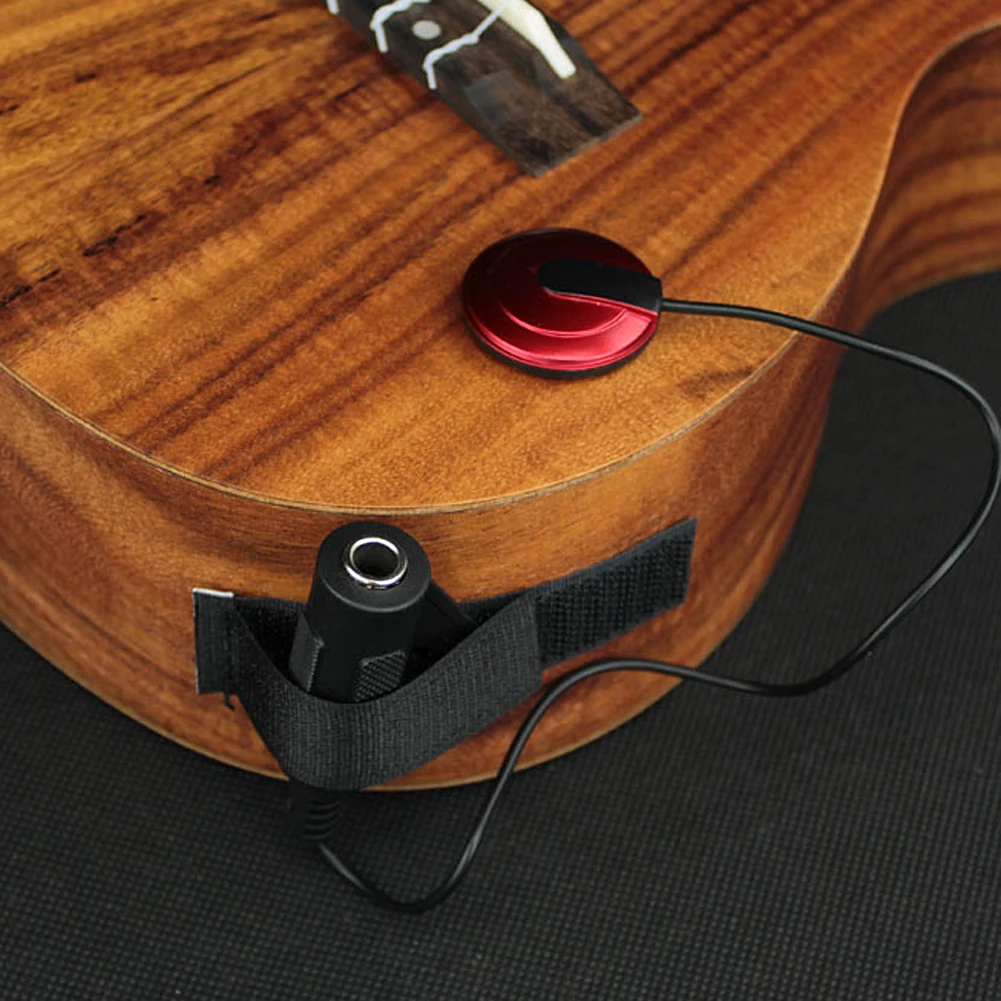 Guitar Pickup Piezo Contact  Microphone Pickup Guitar Parts Piezo Pickup for Acoustic Guitar for Violin Mandolin Banjo