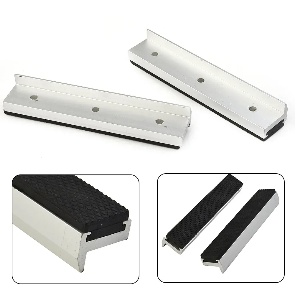 Imagem -06 - Almofadas de Torno de Bancada Peças Polegadas Mandíbulas Magnéticas Capa Protetora Braçadeira Multiuso Tapete Antiderrapante para Qualquer Vice de Metal