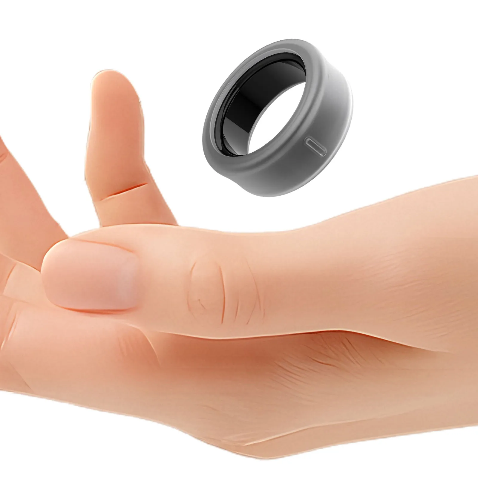 for Oura Ring 5 Silicone Case Anti-Scratch Soft Ring Cover Sleeve Smart Rings Protectors for Daily & Fitness Protection