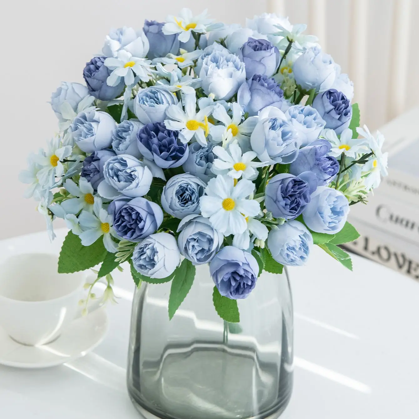 1PC Seide Rosen Hochzeit Bogen Festival Kranz Dekoration Hause Zimmer Bonsai Fotografie Prop Valentinstag Künstliche Gefälschte Blumen