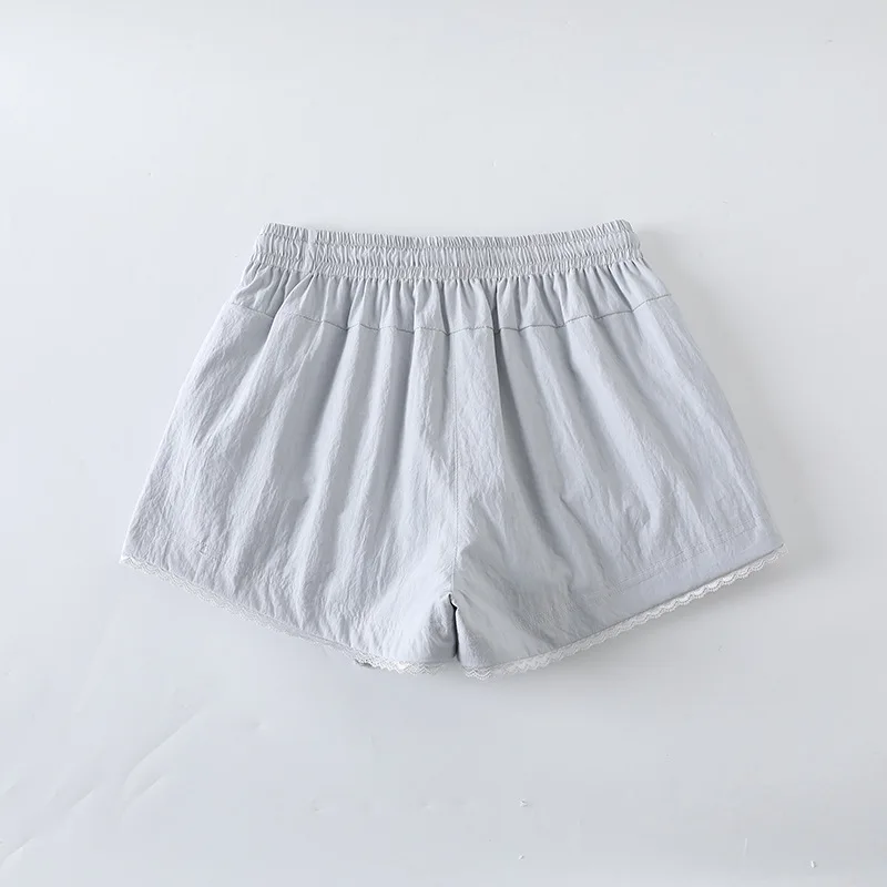 Быстросохнущие, дышащие, повседневные и универсальные нейлоновые рабочие шорты с большими карманами, свободные шорты для бега и фитнеса.