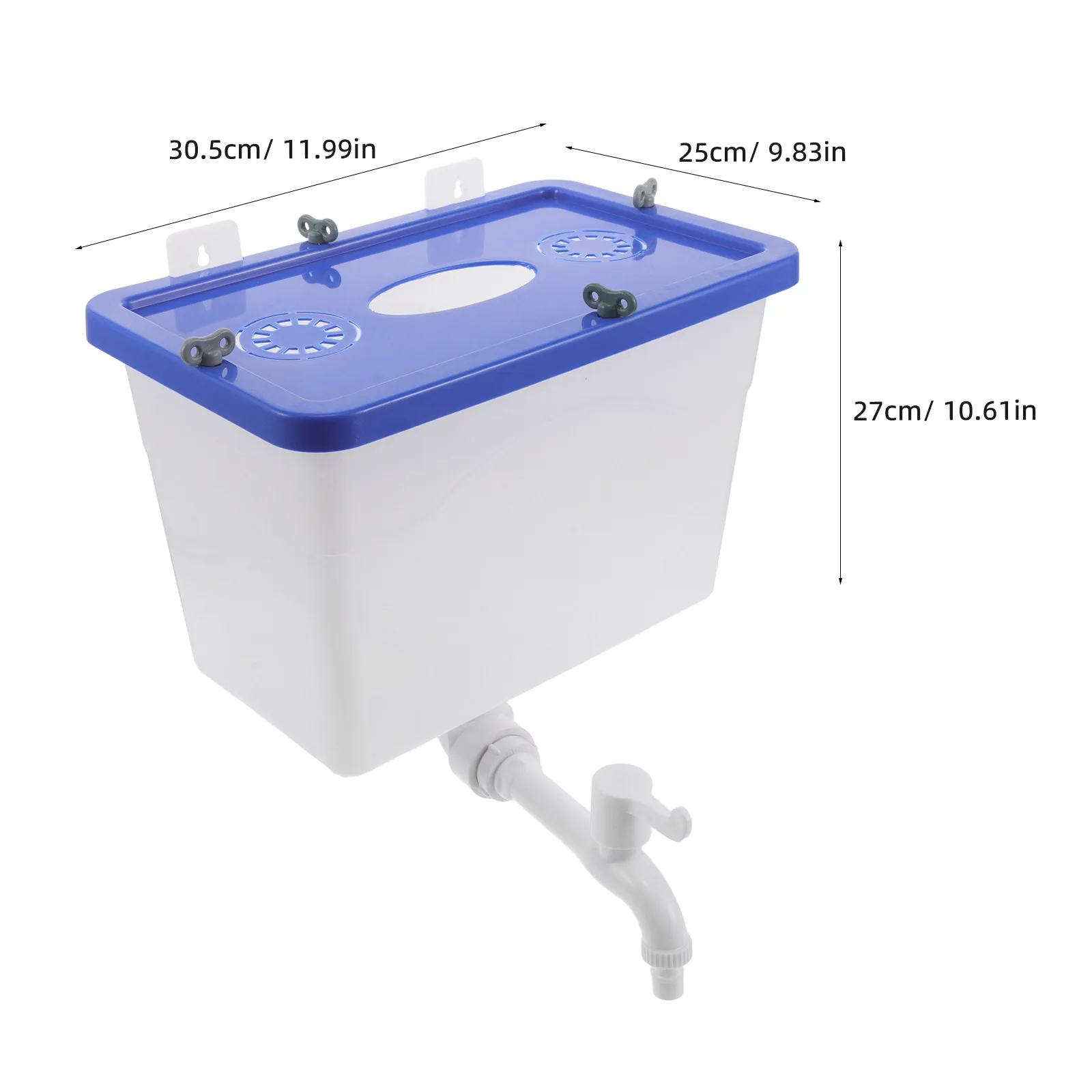 Wall Mounted Hair Washing Bucket Salon Shampoo Basin Portable Hairdressing Equipment for Home and Professional Use view 6