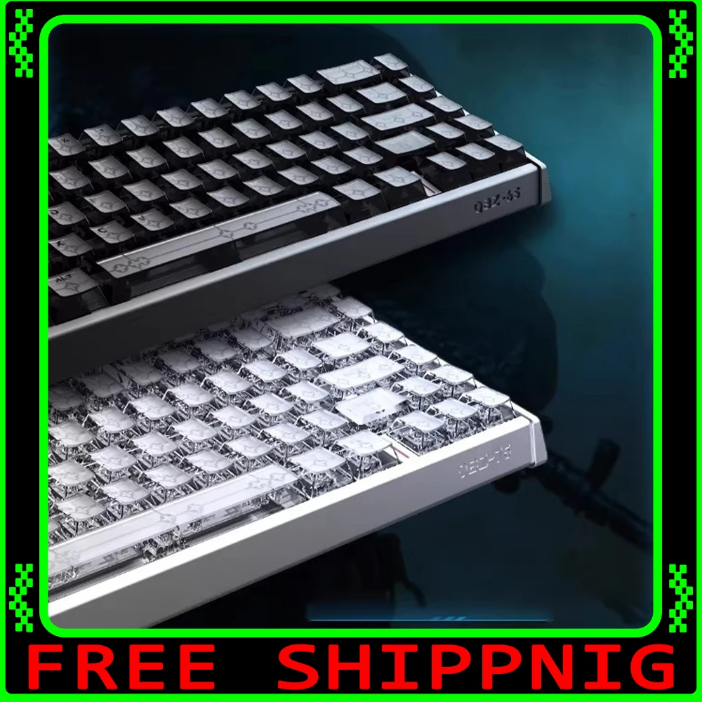 IPI QBZ Esports Keyboard Beiying New Drive Depth Customized 8000HZ Rate Of Return Wired Keyboard For CSGO Pc Accessories Gifts