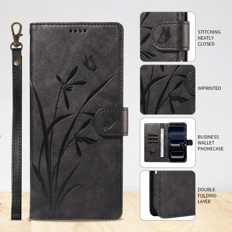 Magnetic Wallet Case For OPPO Reno 14 15 16 Pro Reno16 F FS 14F 15F 16F Reno15 15Pro Max Mini 5G Phone Cover Flip Leather Coque