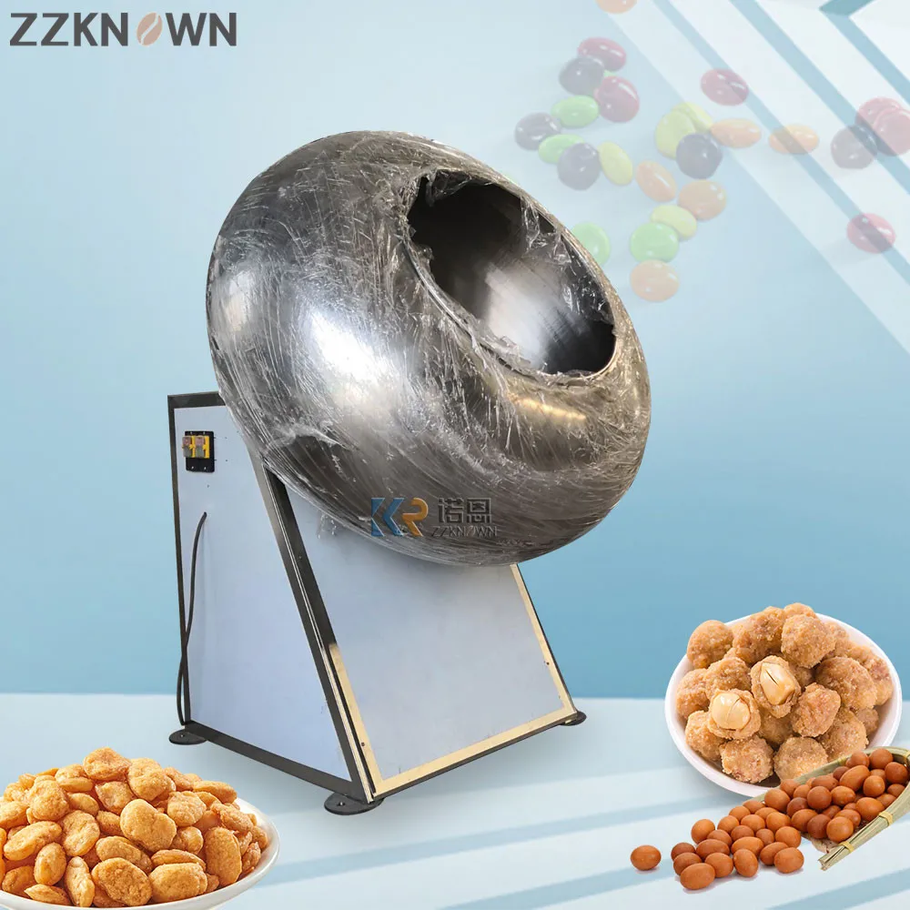 Multi-function Chocolate Almonds Nuts Coating machine Peanut Sugar Candy Coating Machine