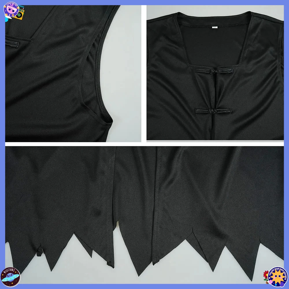 مجموعة أطفال KPOP الأولاد تأثيري حلي الصبي الصغير أنيمي تأثيري الملابس هالوين عيد الميلاد كرنفال حفلة موحدة الدعامة