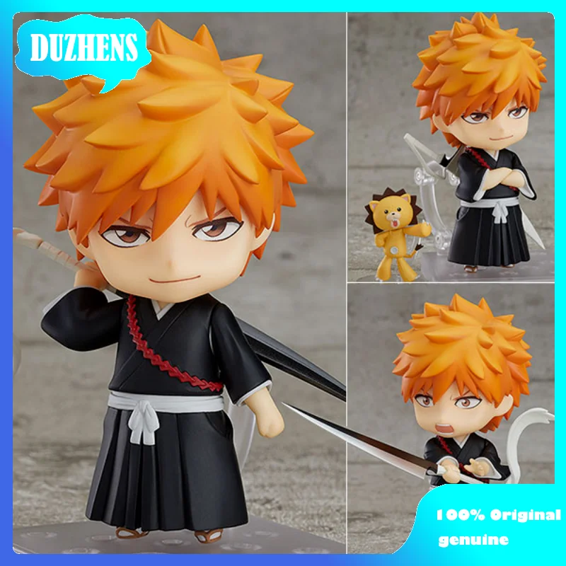 

GSC Original:BLEACH Kurosaki ichigo Hitsugaya Toushirou Q version figma PVC Action Figure Anime Figure Model Toys Doll Gift